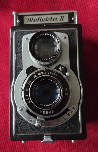 Vintage tlr kamera - vintage,