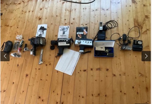 Konvolut alte filmkameras - konvolut,