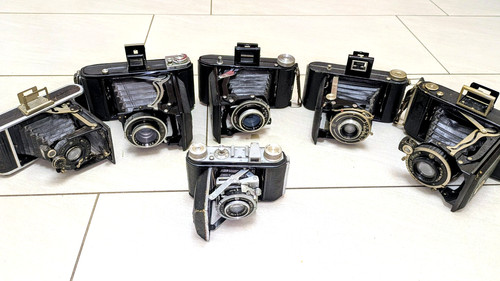 Antik fotoapperat kodak - fotoapperat,