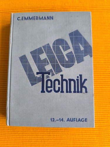 Leica technik auflage - technik, 12.-14.