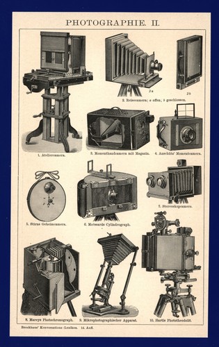 Druck anno 1896 photographie - anno,