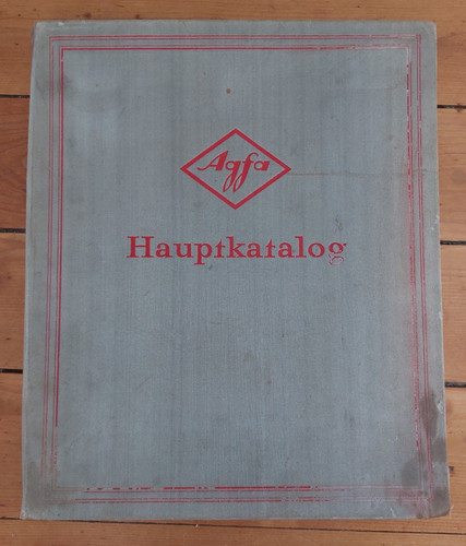 Agfa hauptkatalog 1938 - agfa,