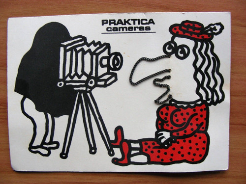 Ddr werbung praktica cameras - ddr, werbung,