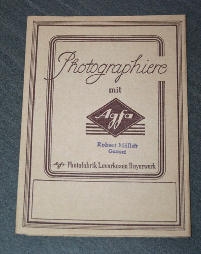 Alte agfa fototasche - alte,