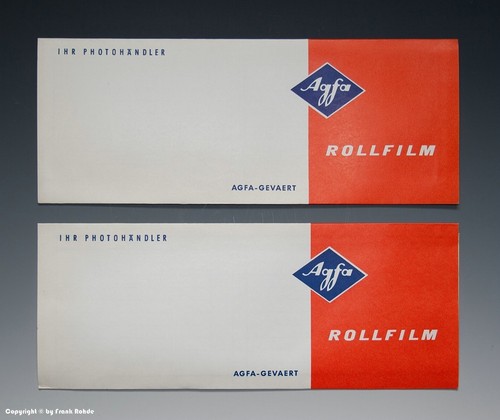 Tüten agfa rollfilm für - agfa,
