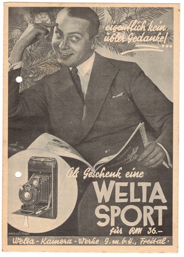 Reklame prospekt welta sport - prospekt,