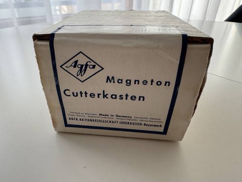 Agfa magneton cutterkasten - agfa, –