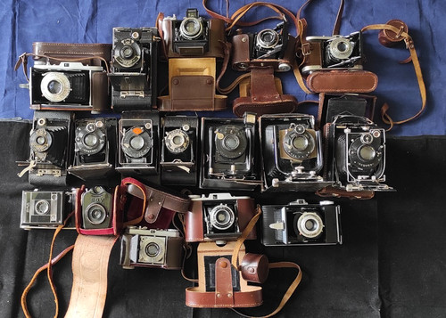 Sammlung antike kamera - sammlung,