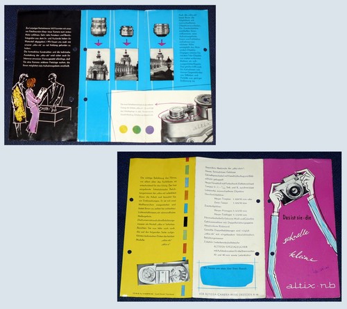 Prospekt fotoapparat altix - fotoapparat, „altix